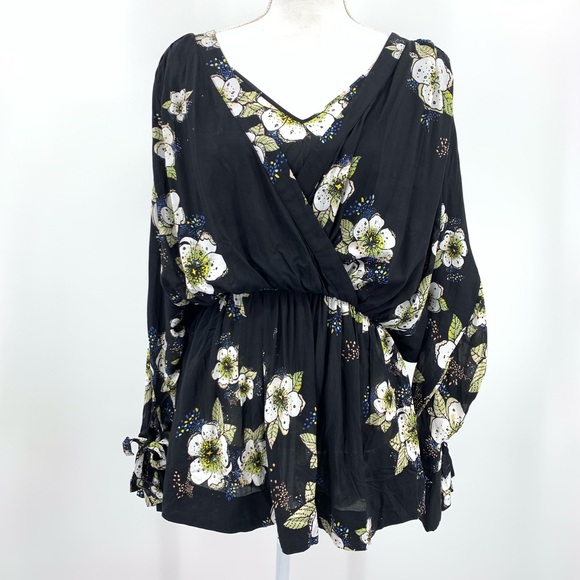 Free People Tops - Free People Women's Tuscan Dreams Tunic Top Blouse